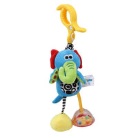 Plush Infant Toys Baby Development Giraffe Animal Handbells Rattles Handle Toys Stroller Hanging Teether Baby Toys 0-12 Months