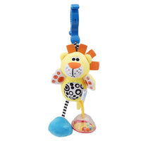 Plush Infant Toys Baby Development Giraffe Animal Handbells Rattles Handle Toys Stroller Hanging Teether Baby Toys 0-12 Months