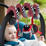 Soft Infant Crib Bed Stroller Toy Spiral Baby Toy For Newborns Car Seat Educational Rattles Baby Towel baby Toys 0-12 months