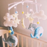 Baby Mobile Rattles Toys 0-12 Months for Baby Newborn Crib Bed Bell Oyuncak Toddler Rattles Carousel for Cots Kids Handmade Toy