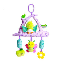 Cartoon Baby Crib Mobiles Rattles Music Educational Toys Bed Bell Carousel for Cots Infant Baby Toys 0-12 Months for Newborns