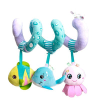 Cartoon Baby Crib Mobiles Rattles Music Educational Toys Bed Bell Carousel for Cots Infant Baby Toys 0-12 Months for Newborns