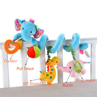 Baby Musical Mobile Toys for Bed/Crib/Stroller Plush Baby Rattles Toys for Baby Toys 0-12 Months Infant/Newborn Educational Toys