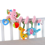 Baby Musical Mobile Toys for Bed/Crib/Stroller Plush Baby Rattles Toys for Baby Toys 0-12 Months Infant/Newborn Educational Toys