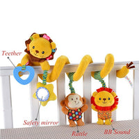 Baby Musical Mobile Toys for Bed/Crib/Stroller Plush Baby Rattles Toys for Baby Toys 0-12 Months Infant/Newborn Educational Toys